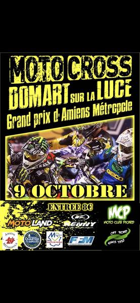 Affiche Motocross Promotions HDF - 9 October 2022