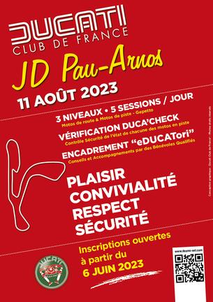Affiche La JD' DCF® de Pau Arnos - 11 August
