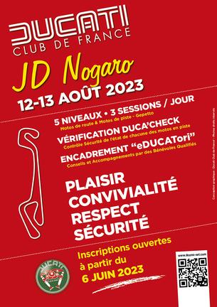 Affiche La JD' DCF® de Nogaro - 12/13 August