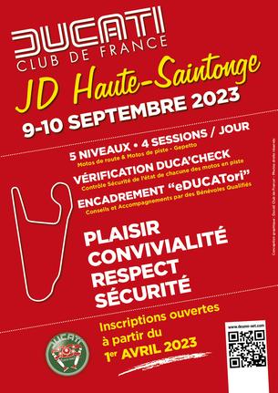 Affiche La JD' DCF® de Haute-Saintonge - 9/10 September