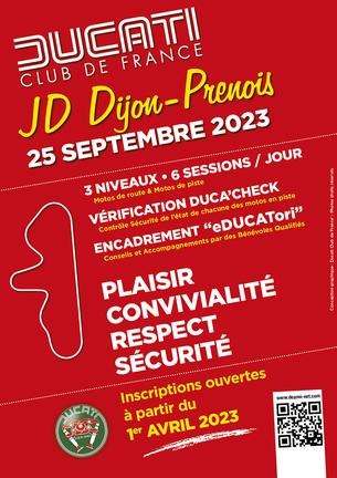 Affiche La JD' DCF® de Dijon-Prenois - 25 September