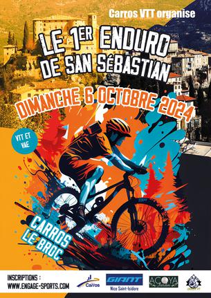 Affiche Enduro de San Sébastian - 6 octobre 2024