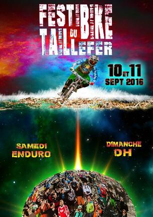 Affiche FestiBike du Taillefer 2016 - 10/11 septembre 2016