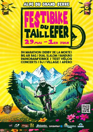 Affiche Festibike du Taillefer - 29 mai/1 jui
