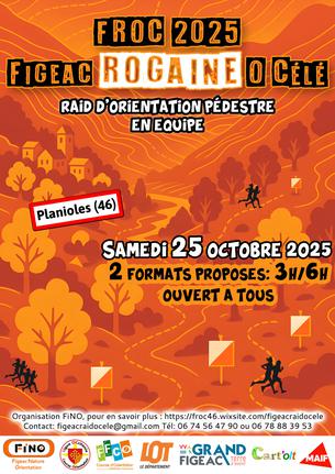 Affiche FROC_ROGAINE 2025 - 25 octobre