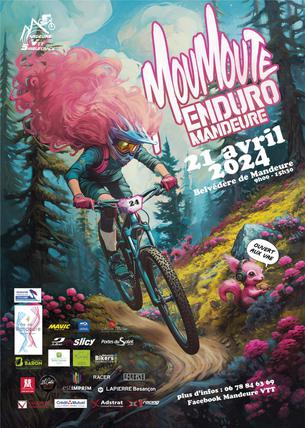 Affiche Enduro Moumoute - 21 avril