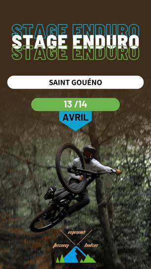 Affiche Stage de pilotage St Gouëno - Le Mené 22330 - 13 et 14 avril 2024 - 13/14 avril