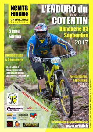 Affiche Enduro du Cotentin 2017 - 3 septembre 2017