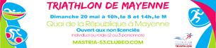 Affiche Championnat de France Militaire de triathlon (CFM) - 19/20 Mai 2018