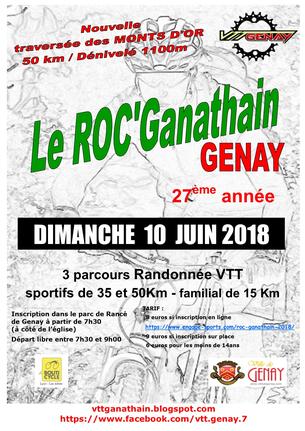 Affiche ROC GANATHAIN 2018 - 10 juin 2018