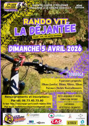 Affiche La déjantée - 5 avril 2026