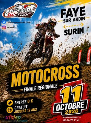 Affiche MOTOCROSS - 11 octobre