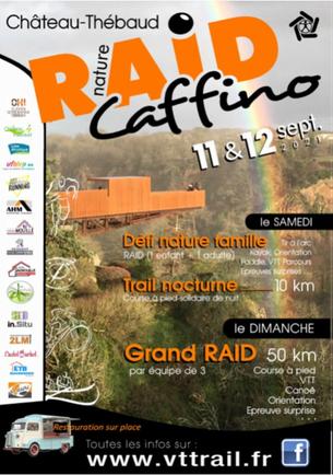 Affiche RAID CAFFINO 2021 - 12 septembre 2021