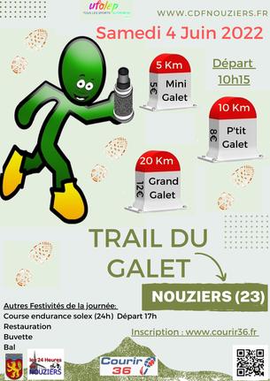 Affiche TRAIL DU GALET - 4 June 2022