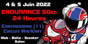 Affiche PMC Endurance 50cc - 24 Heures - 4/5 juin 2022