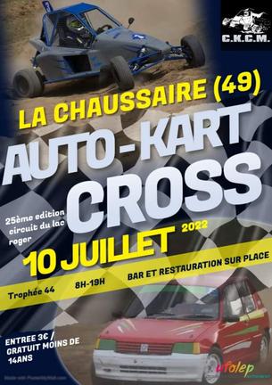 Affiche COURSE DE LA CHAUSSAIRE - 10 juillet 2022