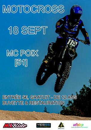 Affiche Course de Poix - 18 septembre 2022