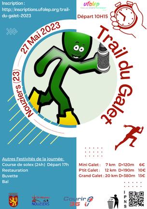 Affiche Trail du Galet - 27 May 2023