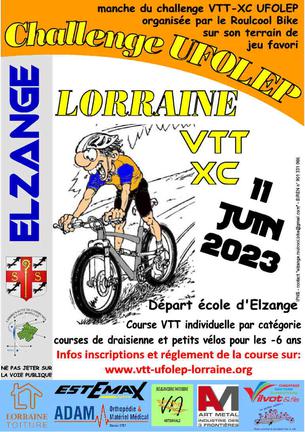 Affiche Course XC ELZANGE - 11 juin 2023