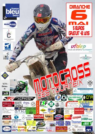 Affiche Motocross des Tourneix - 6 Mai 2018
