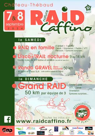 Affiche RAID CAFFINO 2024 - 8 septembre