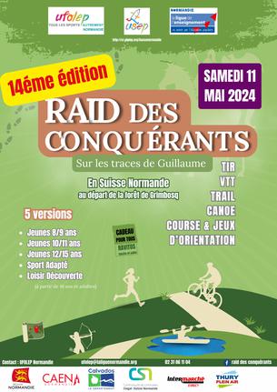 Affiche RAID DES CONQUERANTS - 11 Mai