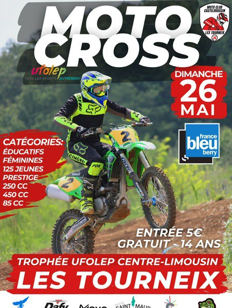 MOTOCROSS DES TOURNEIX - 25/26 Mai