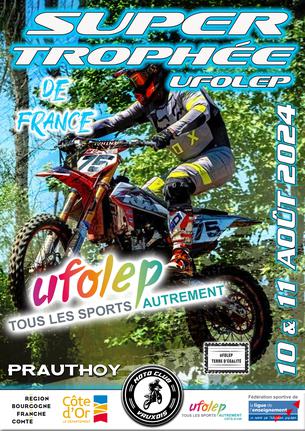 Affiche Super Trophée de France Ufolep 2024 - 10/11 août