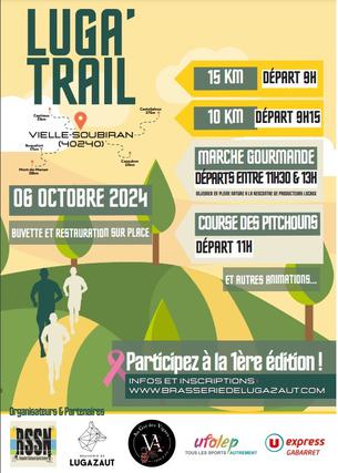 Affiche LUGA'TRAIL - 6 octobre