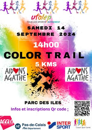 Affiche Color Trail DES ILES - 14 septembre