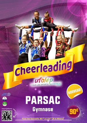 Affiche Cheerleading - 21 sep/31 déc