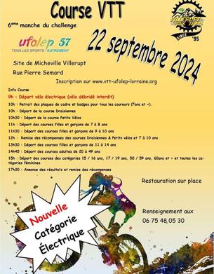 Affiche Course Villerupt 22 septembre 2024 - 22 septembre