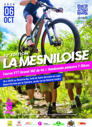 Affiche 32 eme Mesniloise - 6 octobre