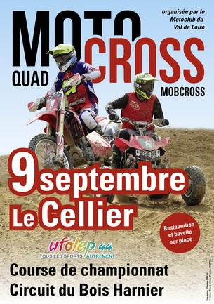 Affiche Motocross du Cellier - 9 septembre 2018