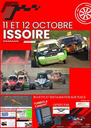 Affiche Poursuite sur terre Issoire - 11/12 octobre
