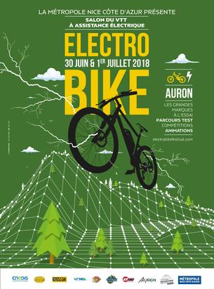 Affiche ELECTRO BIKE AURON - 30 jui/1 jui 2018