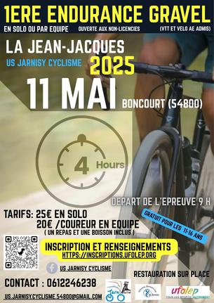 Affiche LA JEAN-JACQUES B 2025 - 11 Mai