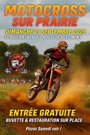 Affiche 7ème Course sur Prairie du Team Barbibule - 21 septembre