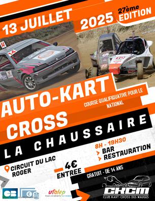 Affiche LA CHAUSSAIRE 2025 - 12/13 juillet