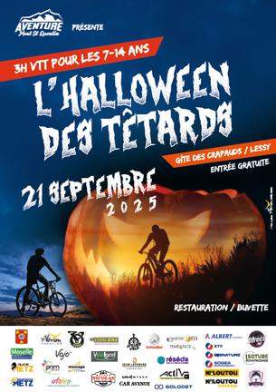 Affiche L'Halloween des Têtards - 21 septembre