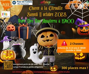 Affiche Chasse à la citrouille 2025 - 11 octobre