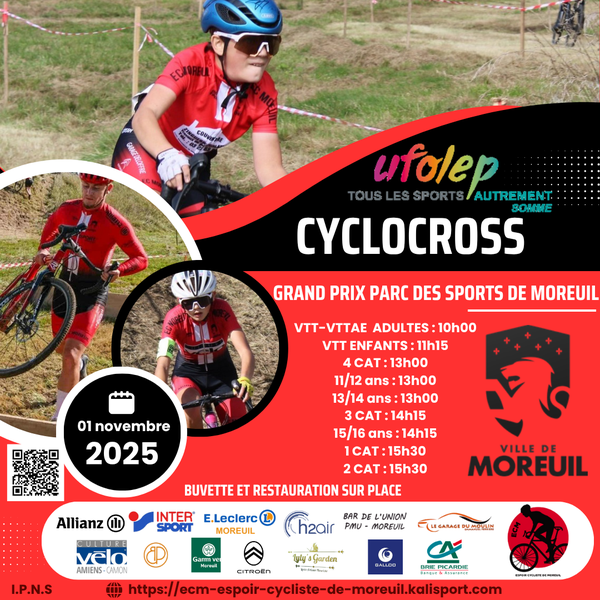 Grand Prix aux Parcs des Sport à Moreuil ! - 1/2 novembre