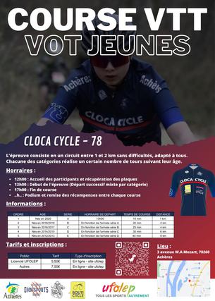 Affiche VOT Jeunes #1 - Achères - 31 janvier