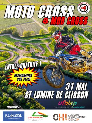Affiche Motocross SMMART CROSS - Championnat UFOLEP 44 2026 - 31 Mai