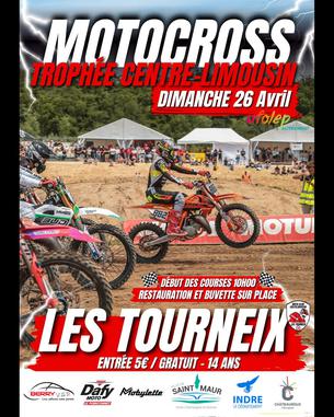 Affiche MOTOCROSS DES TOURNEIX - 26 avril