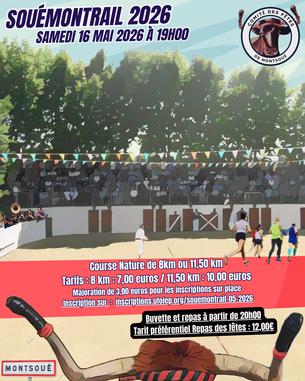 Affiche Souémontrail - 16 Mai