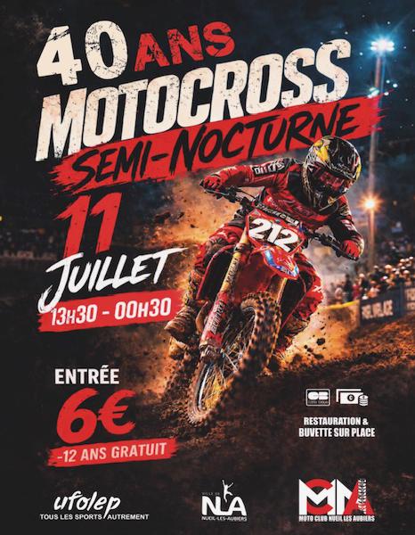 Moto cross semi nocturne MCNA - 11/12 juillet