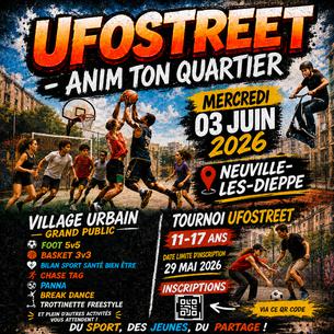 Affiche UFOSTREET REGIONAL - 3 juin