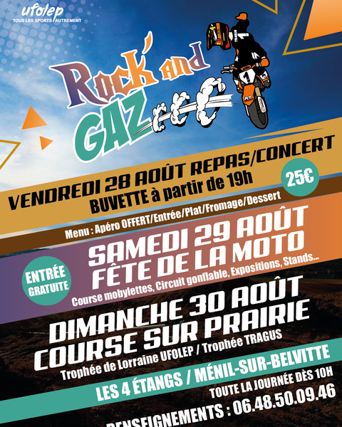 TROPHEE TRAGUS ROCK AND GAZ - 30 août