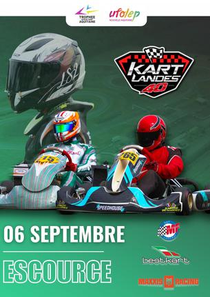 Affiche TROPHEE UFOLEP NLLE AQUITAINE 2026 CINQUIEME EPREUVE ESCOURCE 40 - 06 SEPTEMBRE 2026 - 6 septembre